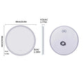 Intelligent Illuminate Big round Mirror for Bathroom Touch Screen Dimmable Anti-Fog Bathroom LED Light Mirror